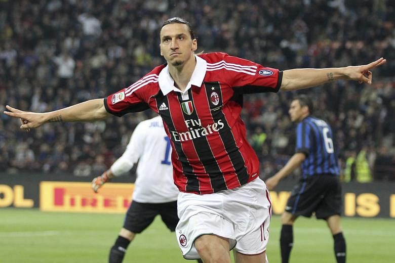 Sepak bola: AC Milan menandatangani striker Zlatan Ibrahimovic dengan kontrak enam bulan