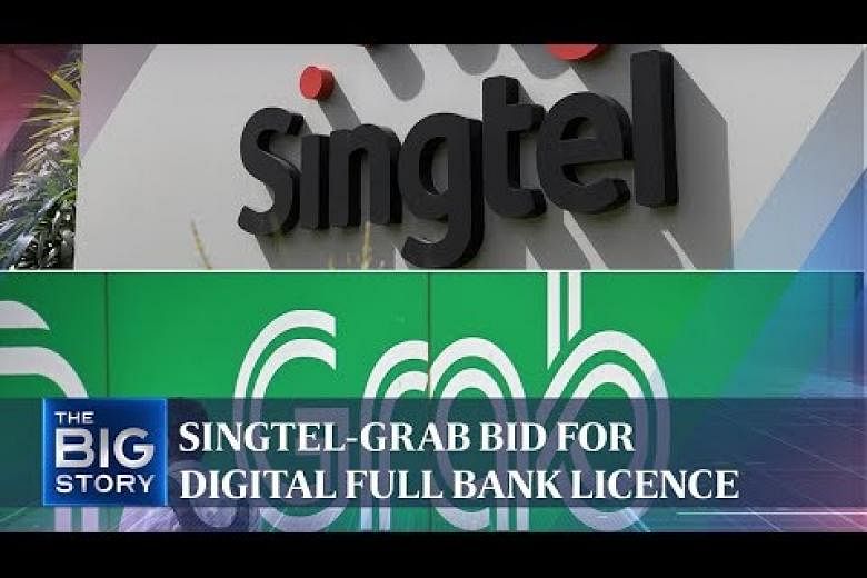 Singtel dan Grab bersama-sama mengajukan lisensi bank penuh digital